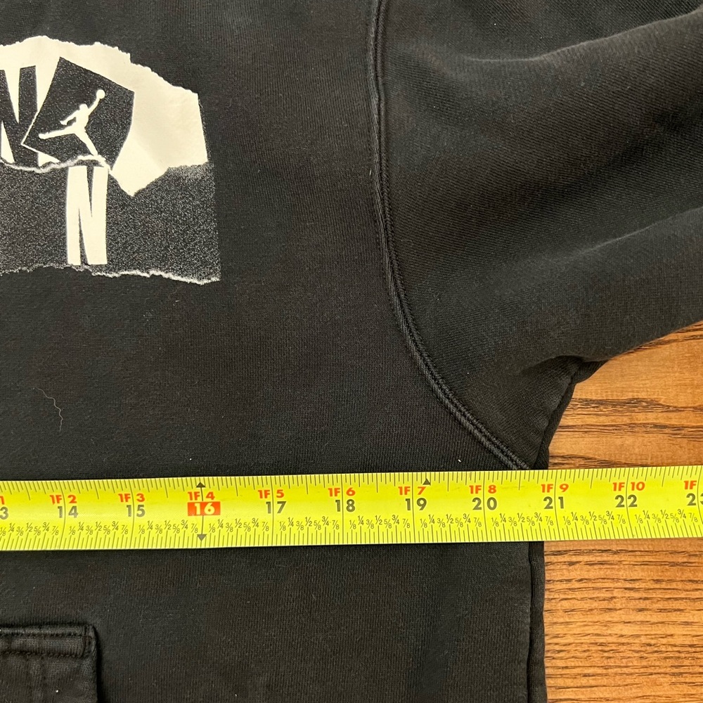 Nike‎ Jordan Essential Fleece Hoodie Graphic Hoodie - Picture 3 of 8